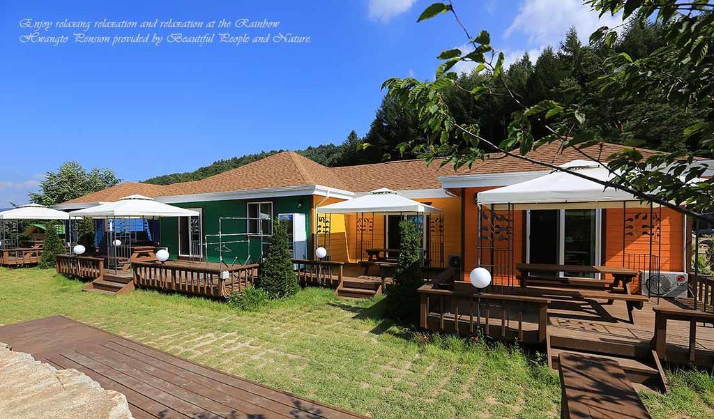 Rainbow Hwangto Pension Pyeongchang Exterior photo